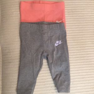 Nike Infant Girls Legging Pant 3 Months (2 pairs)